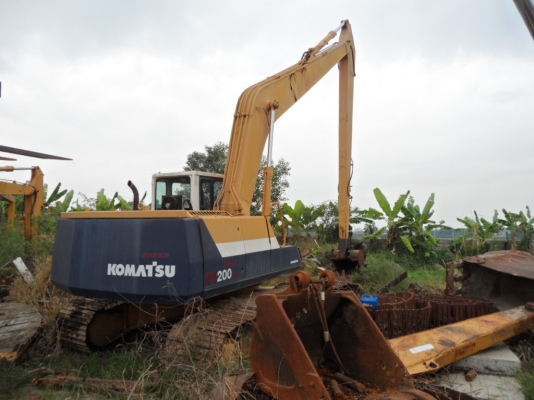 PC200-5 รถขุดบูมยาว KOMATSU รถทำงานได้ดีไฟฟ้าครบ เอกสารครับคับ ราคา1,290,000฿ สนใจสอบถามได้ที่ ☎ 081-989-1989 + ID LINE : rangrayong หรั่งครับ
