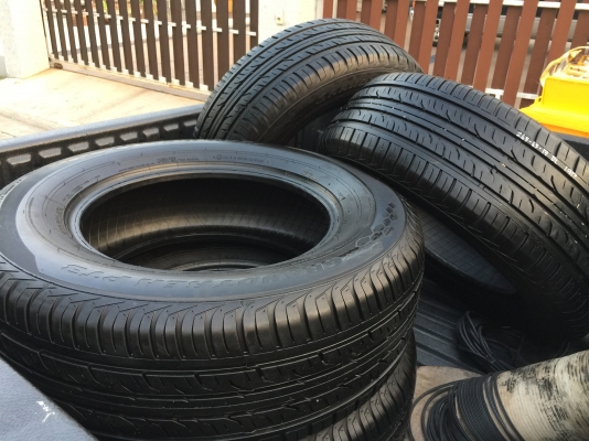 ยาง Dunlop 265 65 17 ปี17 ดอกเต็ม สวยคม ใช้ยาว ราคาไม่แพง