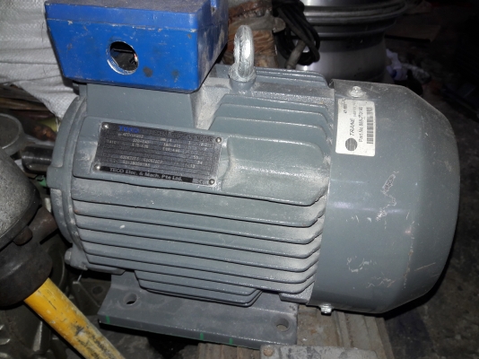 ขาย !! มอเตอร์.TECO.ขนาด3แรง3สาย.รอบ1460.พร้อมใช้