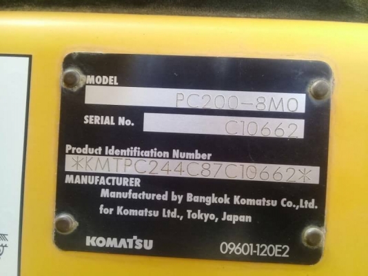 ขาย 1,950,000 KOMATSU pc 200-8 MO 5,442 ชม.กล้องหลัง รถสภาพสวยจัด แอร์เย็น เอกสารแจ้งจำหน่าย รถสวยพร้อมใช้ รถอยู่ อยุธยา 090-772-3710 090-772-3708