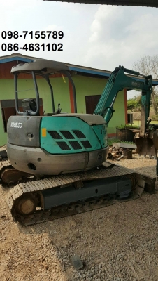 ขาย!! >>> Kobelco Sk40SR สภาพดีพร้อมลุยงาน <<< เบอร์ติดต่อ 098-7155789 086-4631102