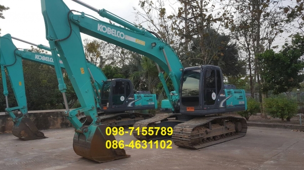 ขายฝาแฝดสุดสวย!! >>> Kobelco Sk200mark8SuperXM 2คัน 4,100 ชม. กับ 6,700 ชม. สวยเต็ม เล่มทะเบียน <<< เบอร์ติดต่อ 098-7155789 086-4631102