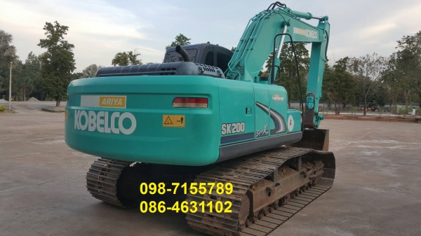 ขายฝาแฝดสุดสวย!! >>> Kobelco Sk200mark8SuperXM 2คัน 4,100 ชม. กับ 6,700 ชม. สวยเต็ม เล่มทะเบียน <<< เบอร์ติดต่อ 098-7155789 086-4631102