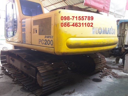 ขาย!! >>> Komatsu Pc200 รุ่น 6 สภาพดี พร้อมใช้งาน เอกสารอินวอย <<< เบอร์ติดต่อ 098-7155789 086-4631102