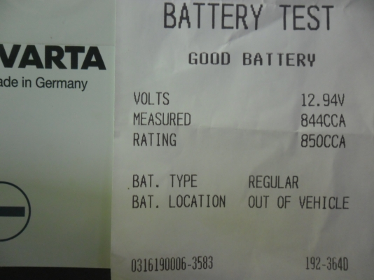 แบตเบนซ์ VARTA