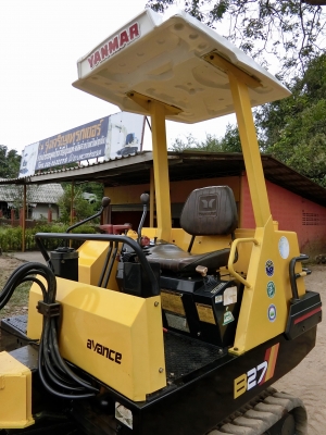YANMAR B-27 ขนาดเทียบเท่าPC-30<มีVDOให้> รถเก่านอกมีเอกสารอินวอย☎️ติดต่อ 085-5632278 <ราคาต่อรองได้>