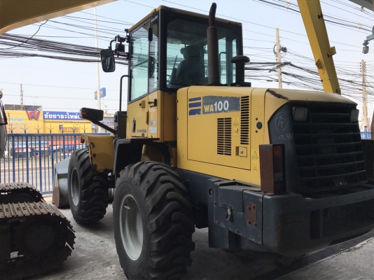 WA100-5 รถตักนอกแท้ถึงไทยแล้ว KOMATSU 5xxxชั่วโมงกว่า สวยเต็มๆราคา1.25ล้าน สนใจสอบถามได้ที่ ☎ 081-989-1989 + ID LINE : rangrayong หรั่งครับ