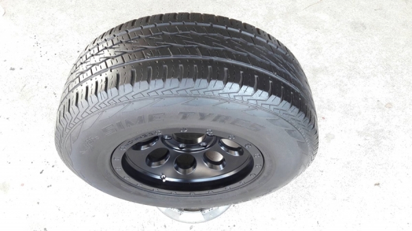 ล้อใหม่ หยดน้ำ ขอบ16 6รู139 พร้อมยาง265/70/16   4 ล้อ