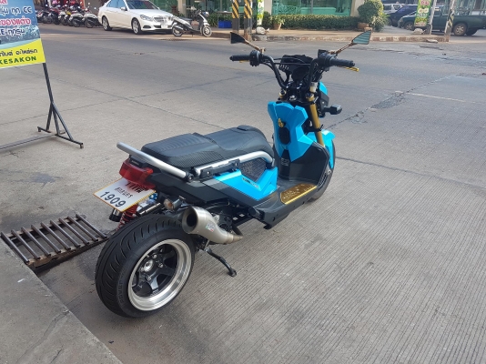 ขาย HONDA ZOOMER X ALL NEW ล้อโต วิ่งน้อยไม่ถึงพันกิโล แต่งเต็ม จอดโชว์อย่างเดียว ราคา 62500 บาท ส่ง