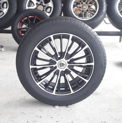 ล้อRacing Wheels ขอบ15 4รู100 ยาง185/60/15 ปี14  4 ล้อ