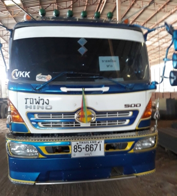 พ่วง 22 ล้อ ฮีโน่ FM2P 380แรง ปี55 ไมล์210,000 กม.กระบะมิเนียม-ดั้ม อู่ สหกิจ ยางดี สภาพพร้อมใช้ พร้อมโอน