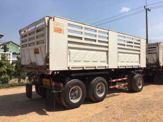 Isuzu 360 แรง ปี 53 แม่ลูกดัมพ์สามมิตร สภาพเดิม ราคาเบาๆ พร้อมใช้งาน