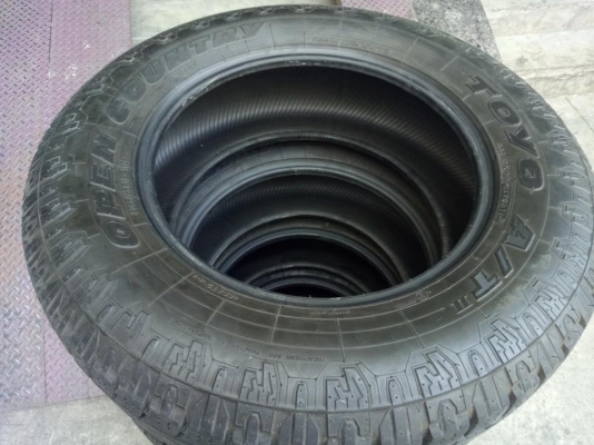 ขายยาง TOYO A/T OPEN COUNTRY OPAT2 (MADE IN JAPAN) 265-65-18 ปี16 ชุดละ 15,900 บาท