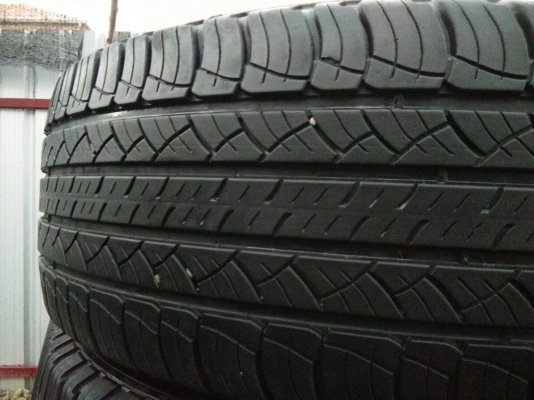 ขายยาง 265/60R18 มิชลิน ยางสัปดาห์ที่43ปี16 ดอกยางหนาสดไม่ร้าวไม่แตกลายไม่มีปะ จำนวน 1 ชุด ขายยาง 265/60R18 มิชลิน ยางสัปดาห์ที่43ปี16 ดอกยางหนาสดไม่ร้าวไม่แตกลายไม่มีปะ จำนวน 1 ชุด