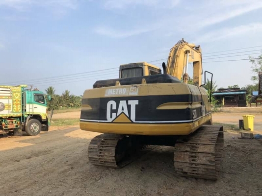 ขาย 695,000 CAT 320 V2 เล่มทะเบียน ไฟฟ้าครบ เครื่องดี ปั้มแรง เอวมีขยับนิดๆ ช่วงล่างเต็ม รถอยู่ ราชบุรี 090-772-3710 090-772-3708