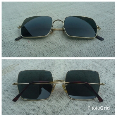 โคตรแว่นตา 'บิดาของ เรย์ - แบน แสนสะท้าน'  อเมริกันแฮนด์เมด ยุค '60s  ตัวลึก !  หายากที่สุด !  Vintage BAUSCH &amp; LOMB handmade in USA