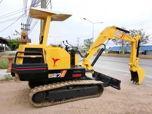 ขายรถขุดแบคโฮ YANMAR B-27 ขนาดเทียบเท่า PC-30  รถเก่านอกแท้มีเอกสารใบอินวอยพร้อม เครื่องดีระบบดี ช่วงล่างแน่น              ????ราคา  265,000  ต่อรองได้ ???? ☎️ สนใจติดต่อ  096-3268553  (สถิตย์พันธ์) ????  ID LINE :  0963268553 #ร้านรุ่งเจริญแทรกเตอร์????ท