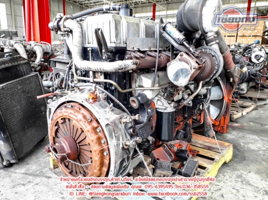 เครื่อง ISUZU 6WF Turobo 370 แรงม้า เครื่องสวยมากๆ