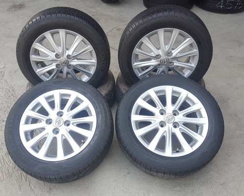 ขายล้อTOYOTA VIOS 12ก้าน  ยางปี15   4 ล้อ