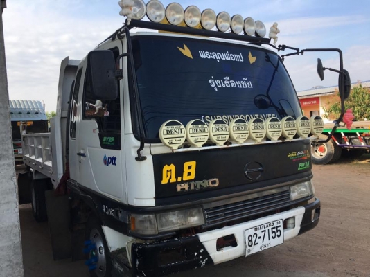 ขายรถ6ล้อ ดั้ม5คิว HINO 195แรง เพาเวอร์ เบรกจิฟฟี่ เอกสารพร้อมโอน ราคา560,000 จัดไฟแนนซ์ได้30-40 สนใ