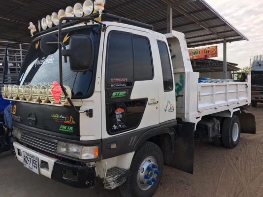 ขายรถ6ล้อ ดั้ม5คิว HINO 195แรง เพาเวอร์ เบรกจิฟฟี่ เอกสารพร้อมโอน ราคา560,000 จัดไฟแนนซ์ได้30-40 สนใ