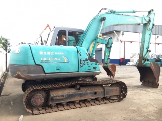 KOBELCO SK100-3 #YW-08132 รถขุด นำเข้าจากญี่ปุ่น โทร. 080-6565422 (หนิง)