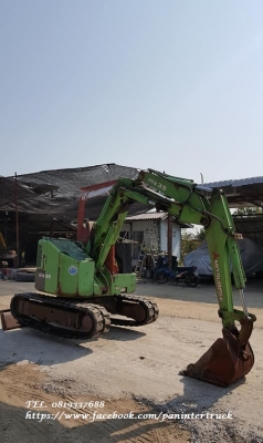 FROM JAPAN สินค้าเก่านอก ขายถูกด่วนๆรถขุดMITSUBISHI -MX35 เครื่องยนต์MITSUBISHI -K4E/ 4 สูบ/คอนโทรลน้ำมัน /ราคาเพียง 220,000 บาท สนใจรีบติดต่อ 0819337688