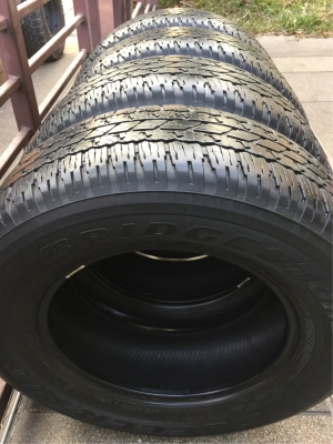 ยาง Bridgestone 265 65 17 ปี16 ดอกเยอะ ใช้ยาว ราคาไม่แพง