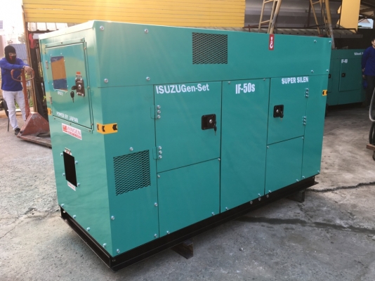 GENSET ISUZU BY JAPAN 50 KVA. รับประกัน 1 ปี GENSET ISUZU BY JAPAN 50 KVA. รับประกัน 1 ปี