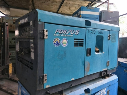 PDS70S- เครื่องปั๊มลม Airman compressor ขนาด 7บาร์ 70cfm. นำเข้าจากญี่ปุ่น by OEK