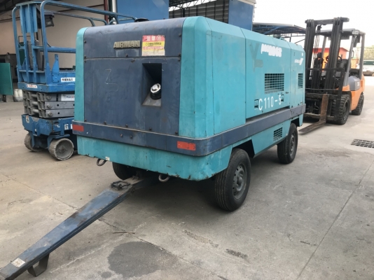 PDS390S เครื่องปั๊มลม Airman 7 บาร์ 350cfm นำเข้าจากญี่ปุ่น ติดต่อ ใหม่ 089-7945153