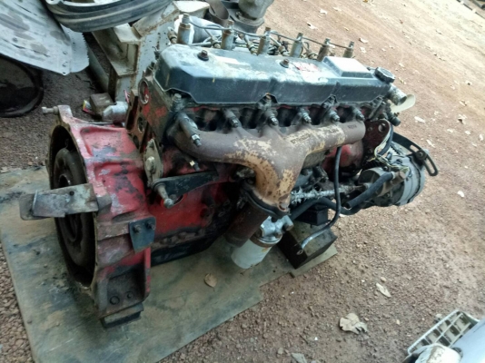 ขายด่วนเครื่องHINO WO6E 180 แรงพร้อมใช้พร้อมหม้อน้ำ+ใบคุมเครื่องติดดีไม่มีไอ