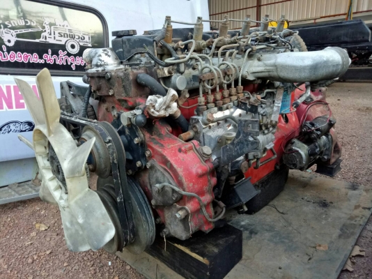 ขายด่วนเครื่องHINO WO6E 180 แรงพร้อมใช้พร้อมหม้อน้ำ+ใบคุมเครื่องติดดีไม่มีไอ