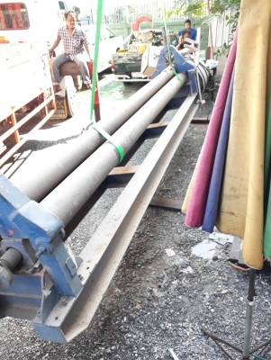 ขายเครื่องม้วน4เมตรม้วนได้6มิลราคากันเองครับ