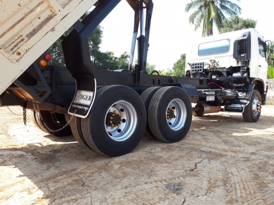 Hino mega 330 แรง ปี 53 แม่เดี่ยวดัมพ์เสรีชัย ไฮสปีด(เฟืองเร็ว) เครื่องเกียร์เดิม ยางเต็ม ไมล์แสนสาม รถพร้อมใช้งาน