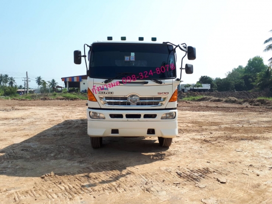 Hino mega 330 แรง ปี 53 แม่เดี่ยวดัมพ์เสรีชัย ไฮสปีด(เฟืองเร็ว) เครื่องเกียร์เดิม ยางเต็ม ไมล์แสนสาม รถพร้อมใช้งาน