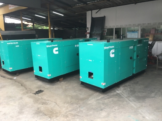 CUMMINS 125 KVA.พร้อมชุด ATS. made in USA. รับประกัน 1 ปี จัดส่งฟรี CUMMINS 125 KVA.พร้อมชุด ATS. made in USA. รับประกัน 1 ปี จัดส่งฟรี