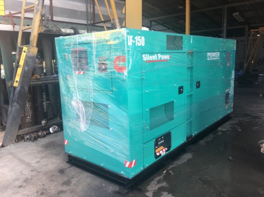 CUMMINS 125 KVA.พร้อมชุด ATS. made in USA. รับประกัน 1 ปี จัดส่งฟรี