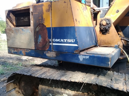 ขายด่วนรถแบคโฮKOMATSU PC-60 ปี 45 สภาพพร้อมใช้งาน