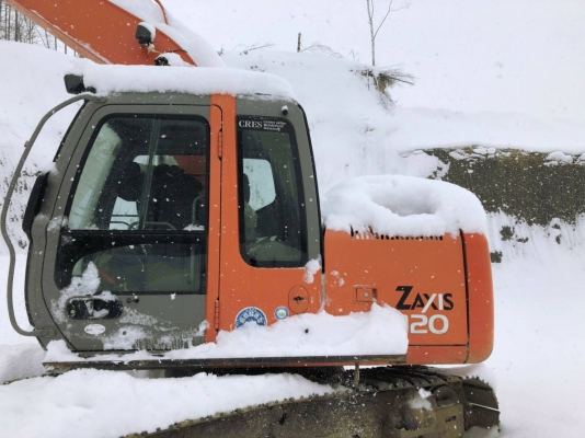 Hitachi ZX120 #66614 4883ชั่วโมง รถอยู่ญี่ปุ่น สั่งนำเข้าโทร. 080-6565422 (หนิง)