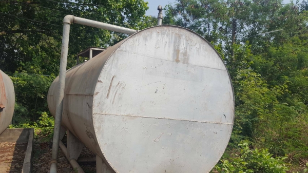 ถังน้ำมัน จุ6000ลิตร มี2ถัง ราคาถังละ50000