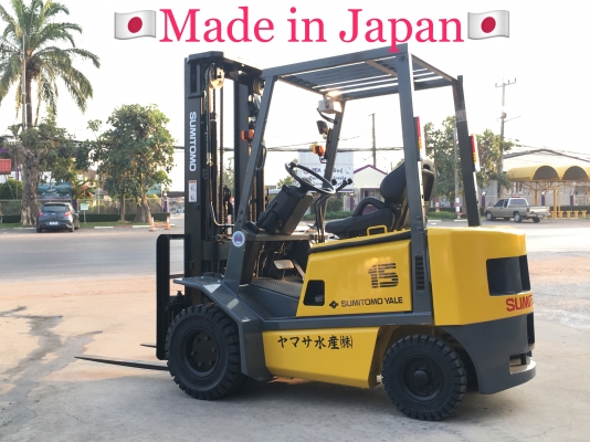 SUMITOMO FD15 ดีเซล เกียร์ออโต เสา 4.75 เมตร เข้าตู้ แท้จากญี่ปุ่นเครื่องยนต์ดีเซล แรง ทนทาน แรงบิด ดีเยี่ยม SUMITOMO FD15 ดีเซล เกียร์ออโต เสา 4.75 เมตร เข้าตู้ แท้จากญี่ปุ่นเครื่องยนต์ดีเซล แรง ทนทาน แรงบิด ดีเยี่ยม