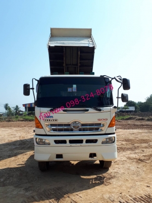 Hino mega 330 แรง ปี 53 แม่เดี่ยวดัมพ์เสรีชัย ไฮสปีด(เฟืองเร็ว) เครื่องเกียร์เดิม ยางเต็ม ไมล์แสนสาม รถพร้อมใช้งาน