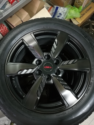 ล้อfortuner TRDขอบ20 แท้พร้อมยางปี16 ล้อfortuner TRDขอบ20 แท้พร้อมยางปี16