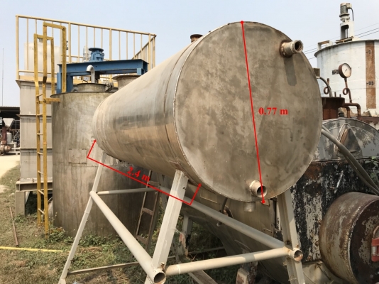 ถังสแตนเลส 1,100 ลิตร