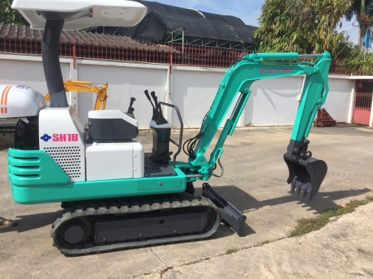 รถขุดเล็ก Sumitomo SH18J มือสอง นำเข้าจากญี่ปุ่น พร้อมใช้งาน