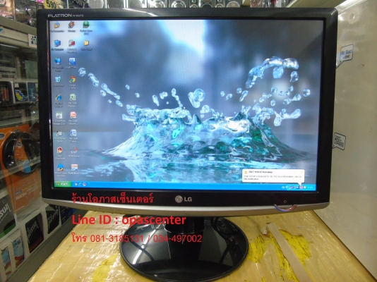 จอคอมพ์ LG Flatron รุ่น W1952TQ มือสอง 19 นิ้ว port vga , dvi สายต่อครบ