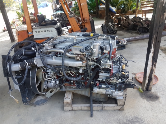 ขายเครื่องยนต์hino Ao9c 344แรงมีเลข