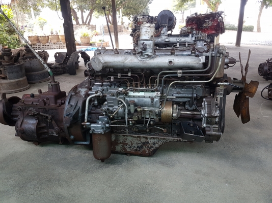 ขายเครื่องยนต์อีซุซุ6BB 145แรงพร้อมเกียร์tx