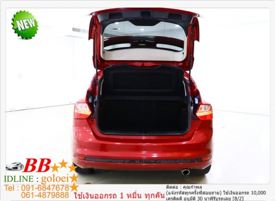 FORD FOCUS 2.0 S 2013 ใช้เงินออกรถ 10,000 บาท